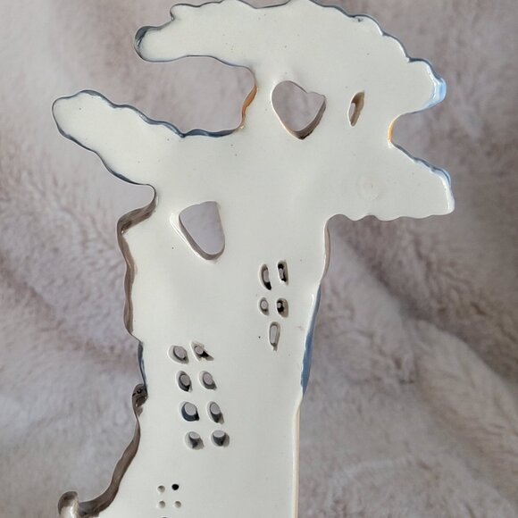 2003 Blue Sky Clayworks Halloween Just Batty House Heather Goldminc Tea Candle - Picture 8 of 16